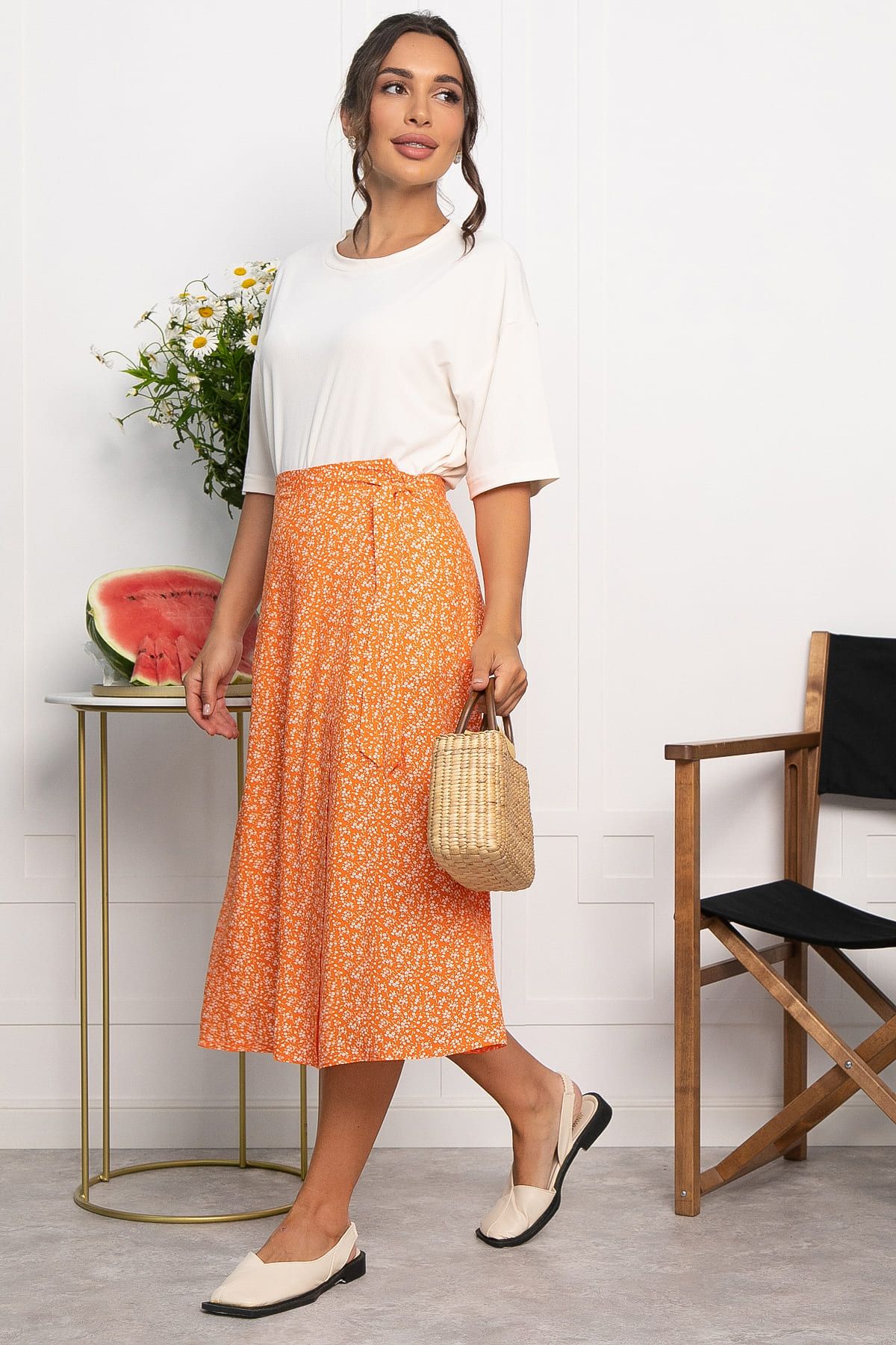 Юбка Тая (оранжевая) Ю14019-35М