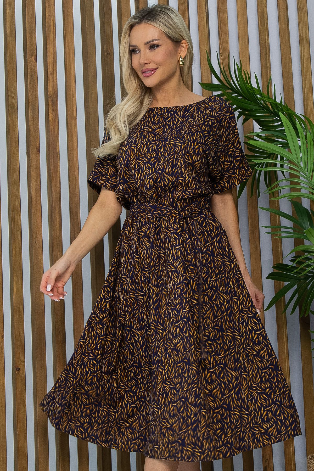 Платье Селестина (синее) П13476-30М