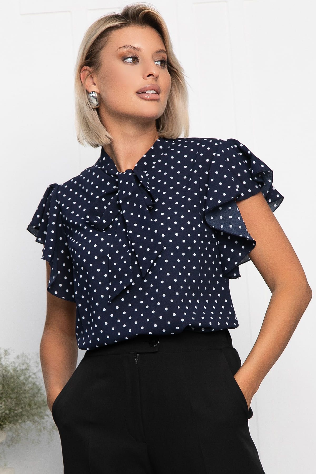 Блуза Челси (синяя) Б13948-6М