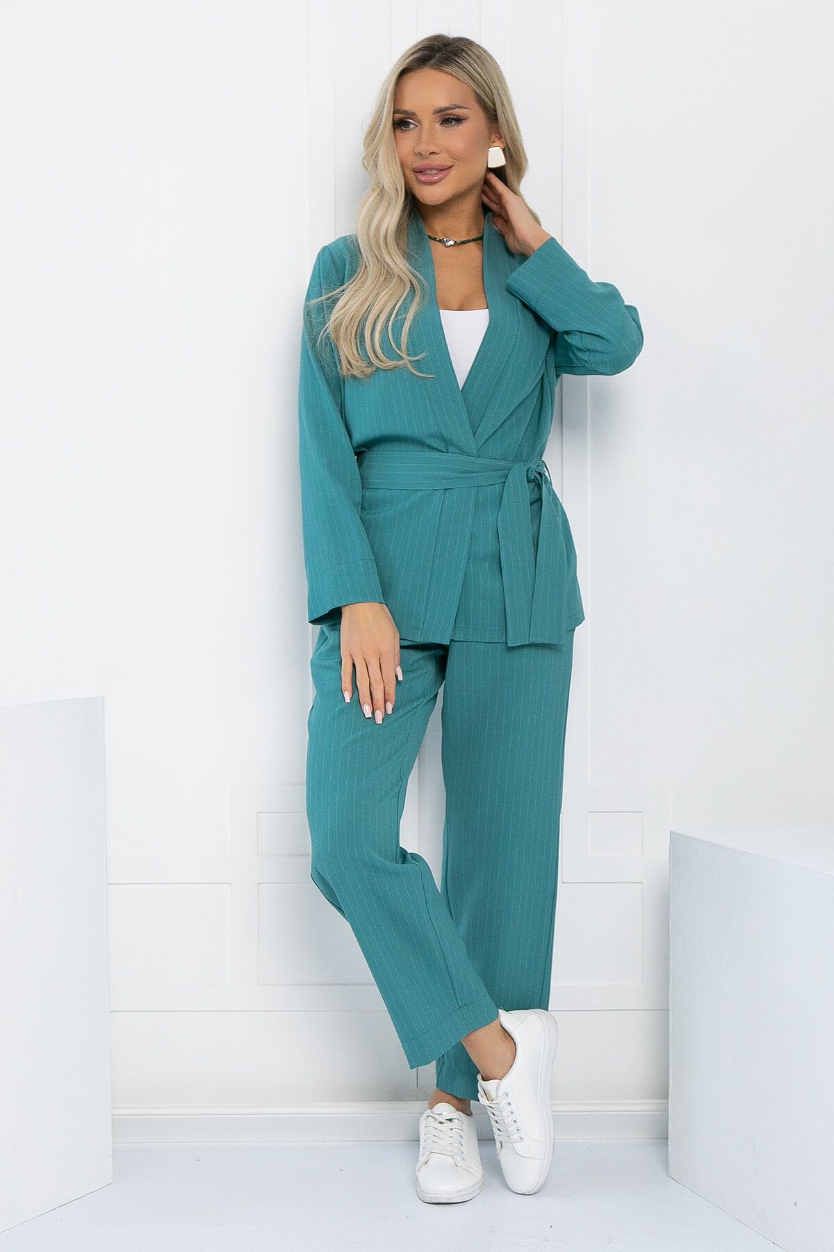 Костюм Поцелуй удачи (бирюза) К12849-1М