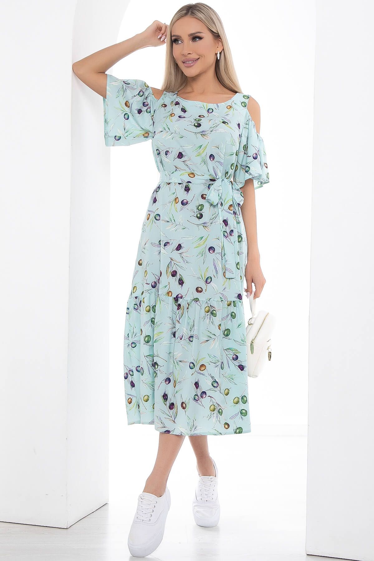 Платье Марианна (мятное) П13593-5М