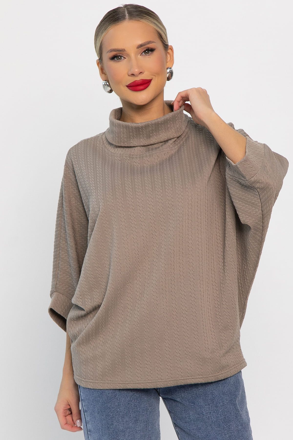 Блуза Барбара (капучино) Б14199-12М