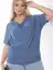 Блуза "Вега" (голубая) Б9019