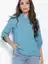 Блуза Эва (морская волна) Б11054