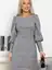 Платье Фелиция (серое) П14989-45М