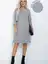 Платье Элегантная простота (серое) П12242-6