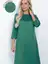 Платье Элегантная простота (зеленое) П11239