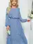 Платье "Фортуна" (голубое) П5326