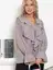 Блуза шифоновая Вэнси (бежевая) Б15024-8М