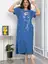 Платье Загадка (синее) П13704-8М