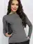 Блуза Грация (графит) Б13045-44М