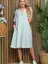 Платье Нежный бриз (мята) П13432-2М