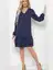 Платье "Дженнифер" (синее) П8491
