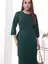 Платье "Фабиана" П7335 (зеленое)