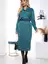 Платье "Анита" (бирюза) П7605