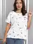 Футболка Мэнси (белая/цветы) Б14127-4М