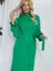 Платье Яркий акцент (зеленое) П12961-36М