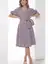 Платье "Аллегра" (серо-лиловое) П8525
