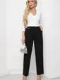 Брюки "Ритм жизни" (черные) Б8553