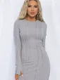 Платье Молли (светло-графитовое) П13140-46М