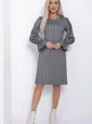 Платье Есения (серое) П12271-30