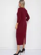 Платье Фабела (бордовое) П11652