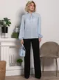 Блуза Анастейша (голубая) Б15207-18М