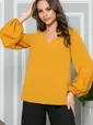 Блуза "Престиж" (горчица) Б5014