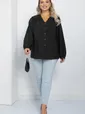 Блуза Калитея (черная) Б11624