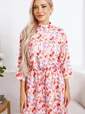 Платье Одиссея (красно-розовое) П15845-45М