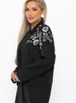 Жакет Цветочное безумие (черный) Б14798-7М