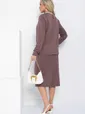 Костюм Очарование стиля (какао) К12788-25М