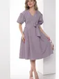 Платье "Аллегра" (серо-лиловое) П8525