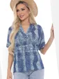 Блуза Бэри Леди (синяя) Б13038-34М