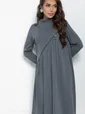 Платье Мару (серое) П11021