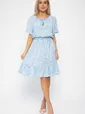Платье Алания НЬЮ (голубое) П13625-10М