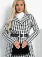 Жакет Белла (черно-белый) Б12855-44М