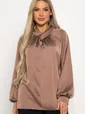 Блуза Элеонора (коричневая) Б14927-30М