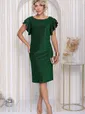 Платье Элиза (изумруд) П12187-36
