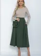 Юбка Мариэтта (хаки) Ю12042