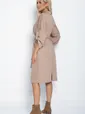 Платье Нежность осени (кофе с молоком) П11270