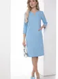 Платье "Лилиан" (голубое) П8952