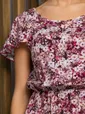 Платье Жара (бордовое) П13415-16М