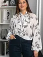 Блуза История любви (белая) Б13265-7М