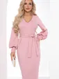 Платье "Безупречный силуэт" (розовое) П8372
