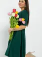 Платье Карнелия (зеленое) П12953-25М