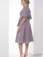 Платье "Аллегра" (серо-лиловое) П8525