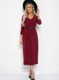 Платье Фабела (бордовое) П11652