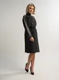 Платье Латута (черно-белое) П15105-18М