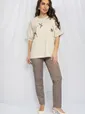 Блуза Ампир (бежевая) Б13169-20М